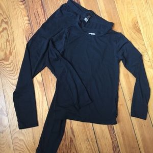 Long underwear base layer - top & bottom